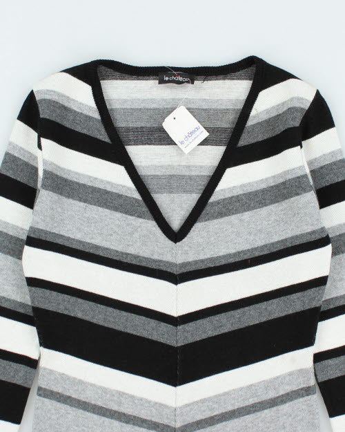 Y2k 00s Deadstock Le Chateau Knit Top - S