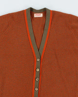 Vintage Jageger Lambs Wool Cardigan - M