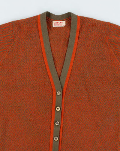 Vintage Jageger Lambs Wool Cardigan - M