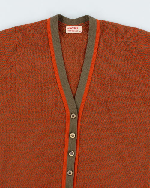 Vintage Jageger Lambs Wool Cardigan - M