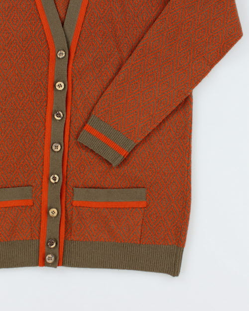 Vintage Jageger Lambs Wool Cardigan - M