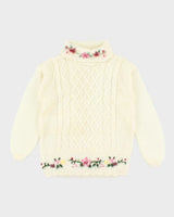 Vintage Huntingdon Knit Cable Knit Jumper - M