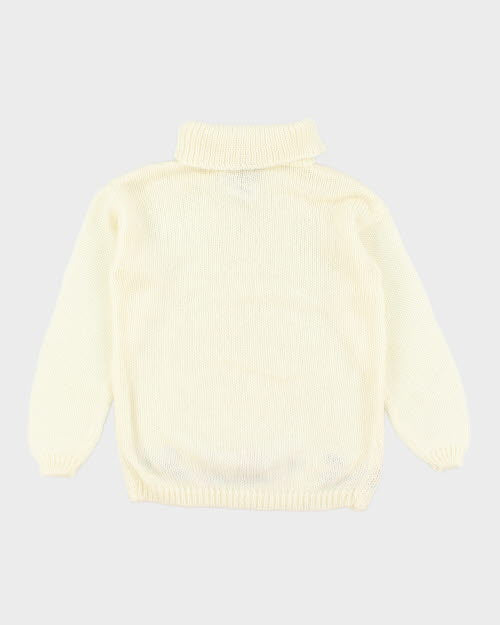 Vintage Huntingdon Knit Cable Knit Jumper - M