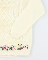 Vintage Huntingdon Knit Cable Knit Jumper - M