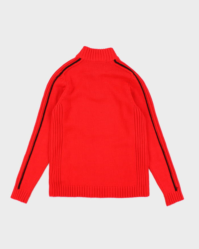 NHL Calgray Flames Quarter Zip Jumper - L/XL