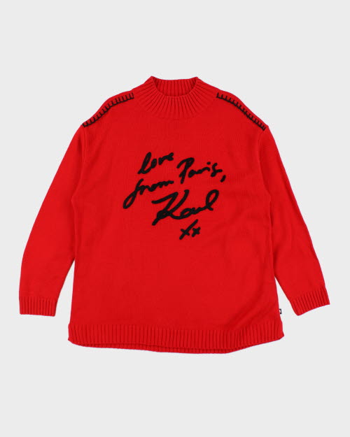 Karl Lagerfeld Knit Jumper - XL