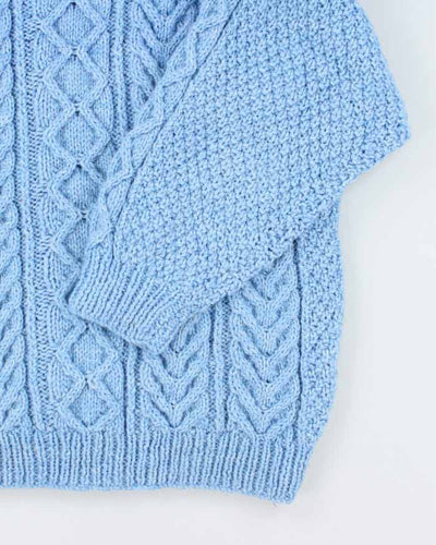 Vintage Handmade Cable Knit Jumper - M