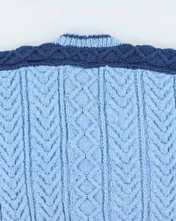 Vintage Handmade Cable Knit Jumper - M
