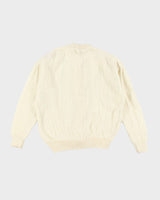 Vintage 80s Knit Cardigan - L