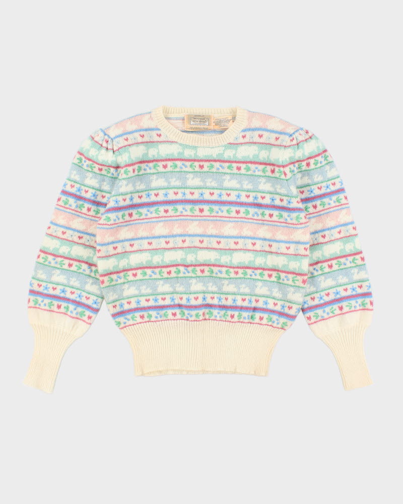 Vintage Susan Bristol Wool Blend Jumper - M