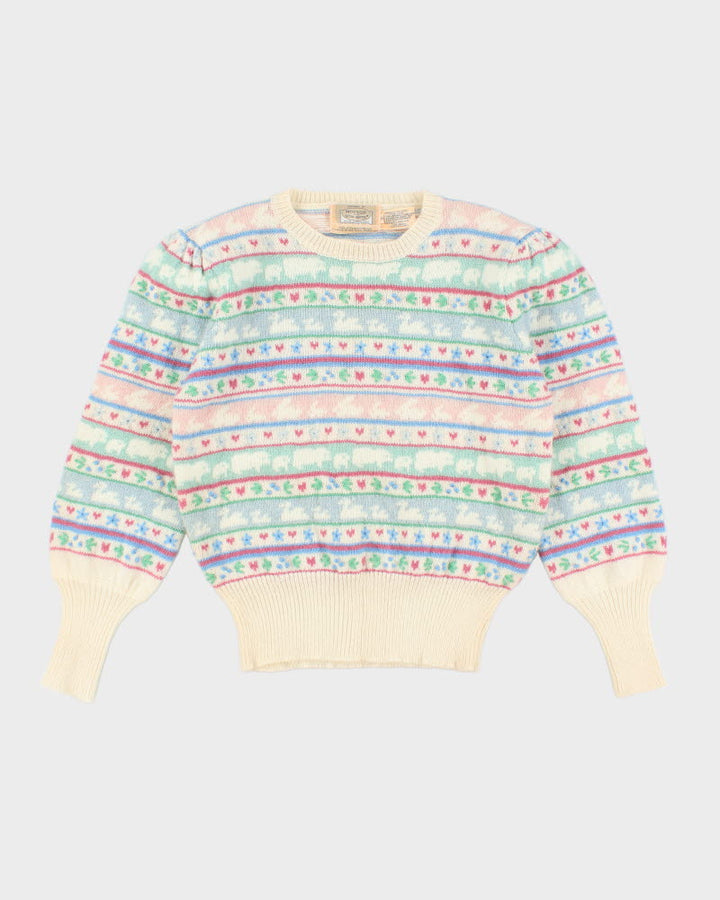 Vintage Susan Bristol Wool Blend Jumper - M