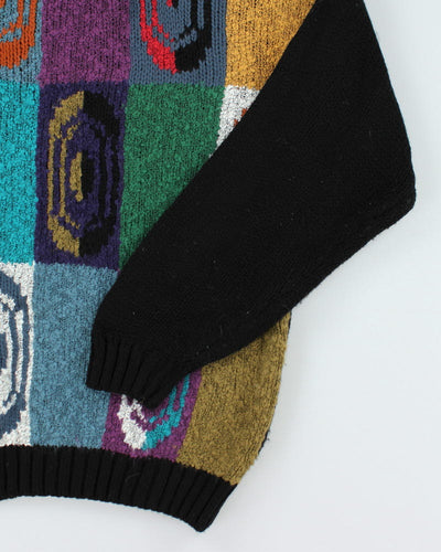 Vintage Cattivo Knit Jumper - L