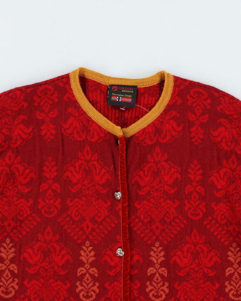 Gjestal Norwegian Wool Cardigan - M