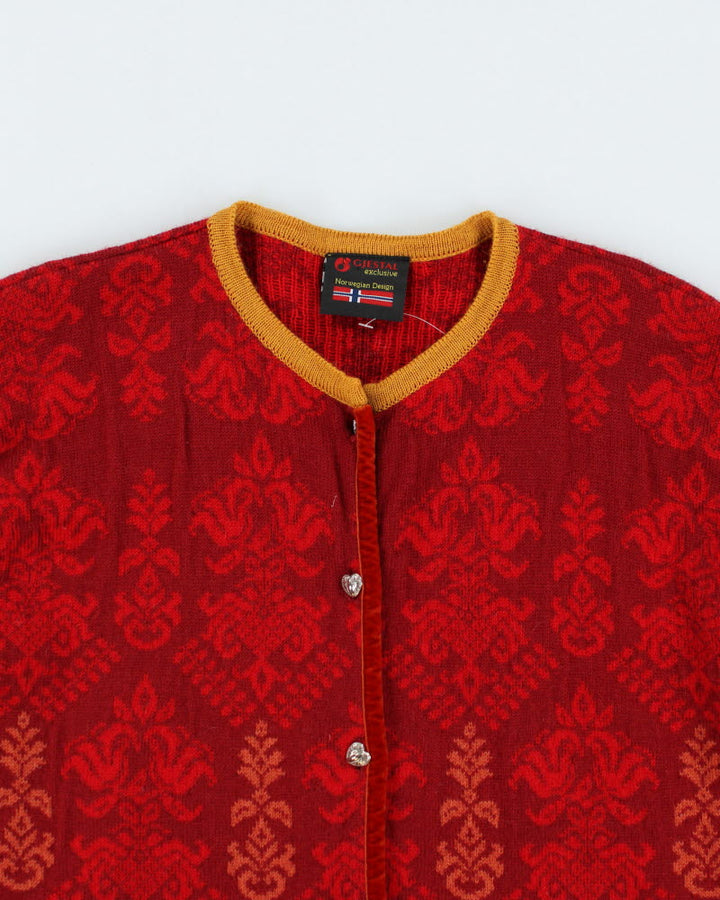 Gjestal Norwegian Wool Cardigan - M