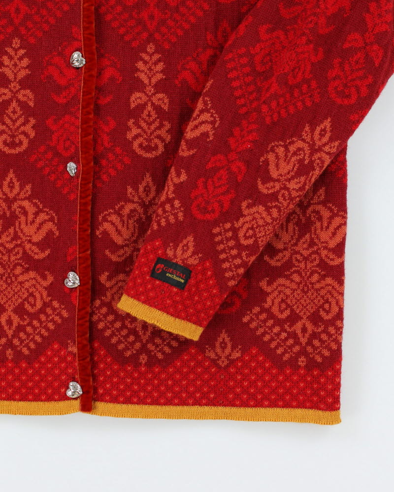 Gjestal Norwegian Wool Cardigan - M