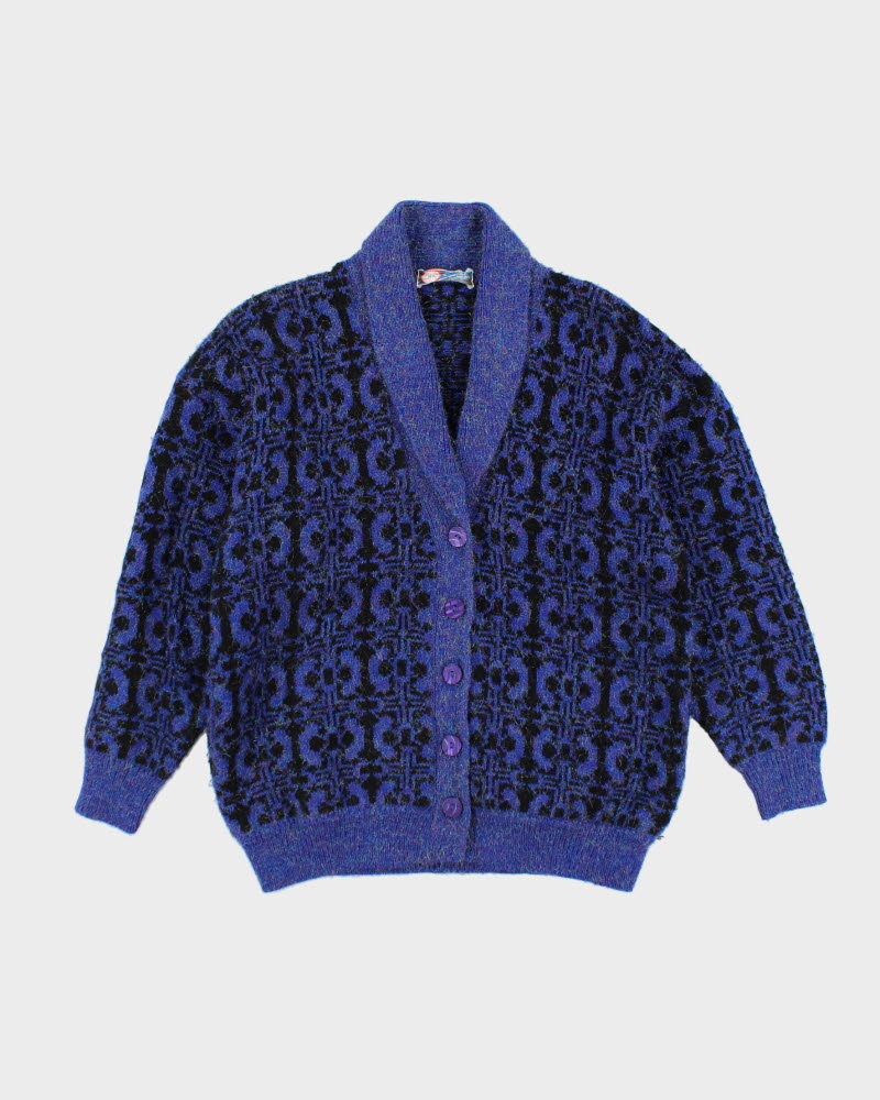 Vintage 80s Sparkly Cardigan - M