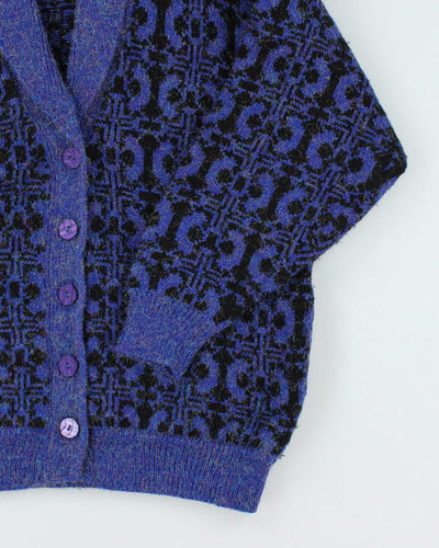 Vintage 80s Sparkly Cardigan - M
