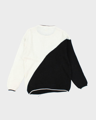 Vintage 80s Avocado Knit Jumper - S
