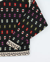 Vintage Melizan Pattern Knit Jumper - S