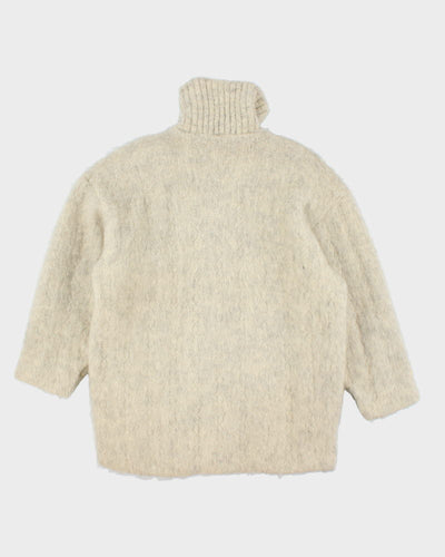 Vintage Tundra Wool Zip-up Jumper - M