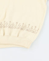 Vintage Wool Blend Cream Jumper - L