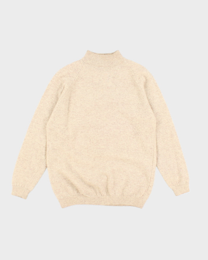 Vintage Snowflake Lambswool Jumper - S