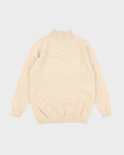 Vintage Snowflake Lambswool Jumper - S