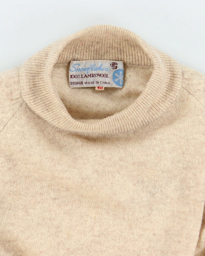 Vintage Snowflake Lambswool Jumper - S