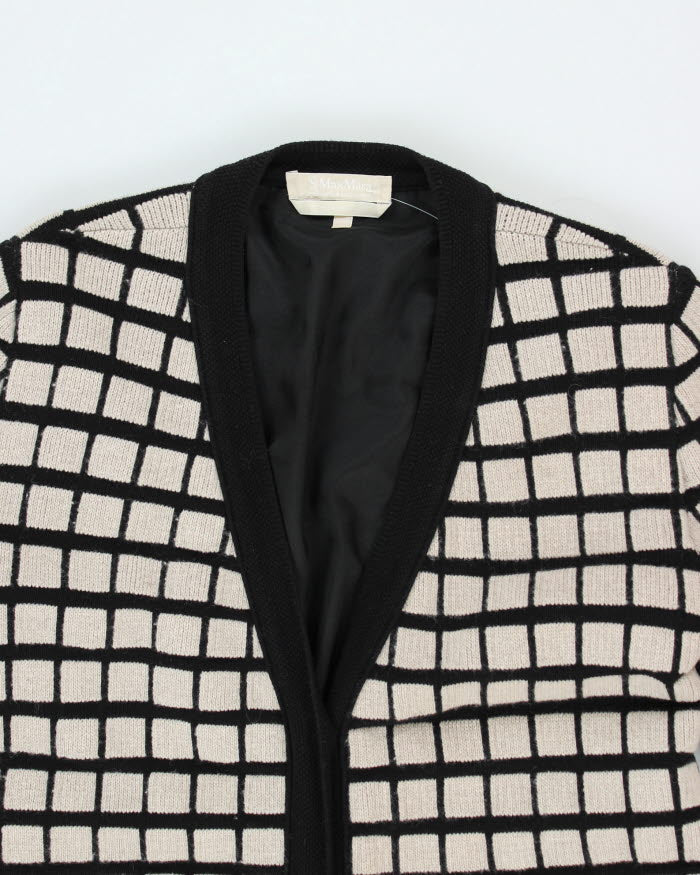 Max Mara Wool Blend Cardigan - M