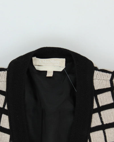 Max Mara Wool Blend Cardigan - M