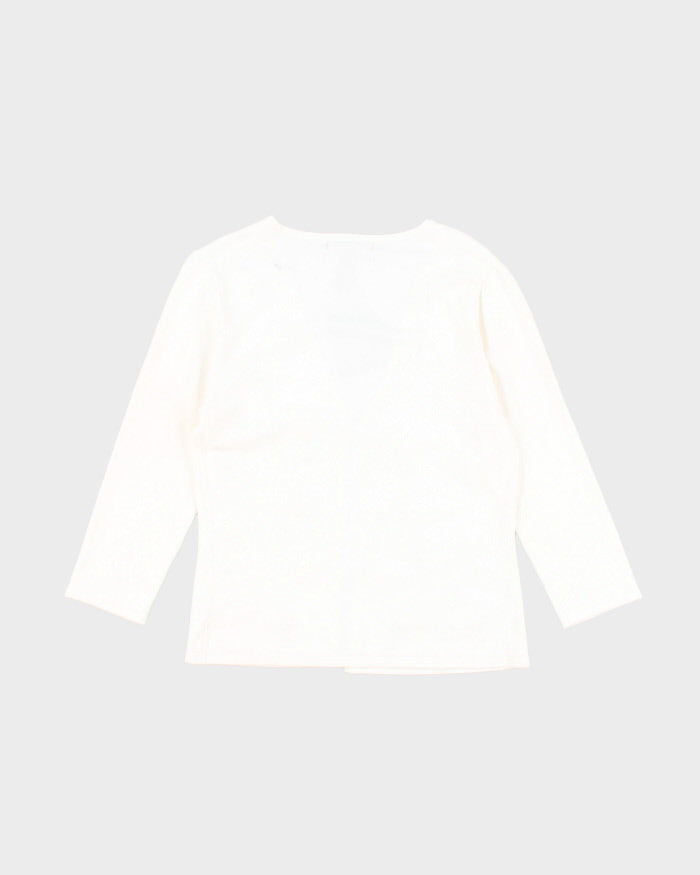 Deadstock Bisou Bisou Beaded Cardigan - S