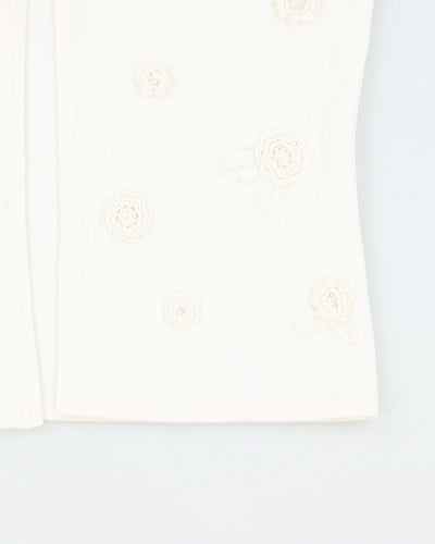 Deadstock Bisou Bisou Beaded Cardigan - S
