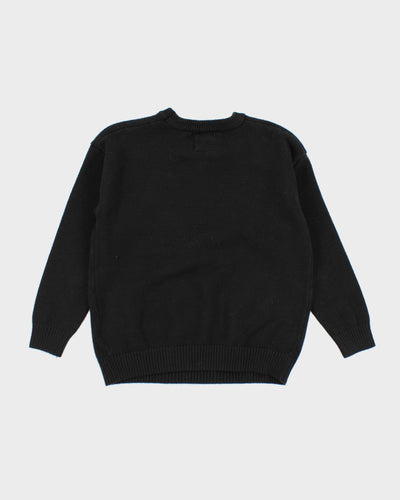 Vintage Women's Skate or Die Graphic Knitted Jumper - S