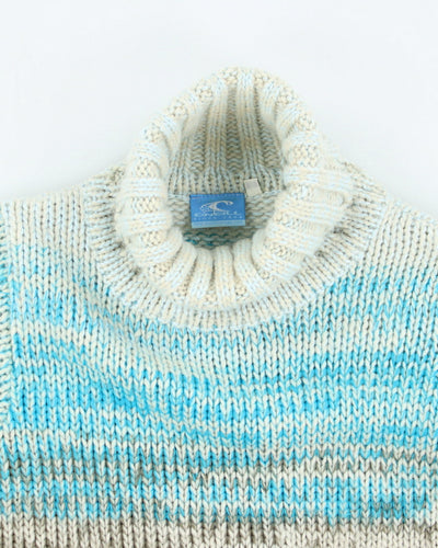 Vintage 2000's O'Neil Chunky Roll Neck Jumper - S