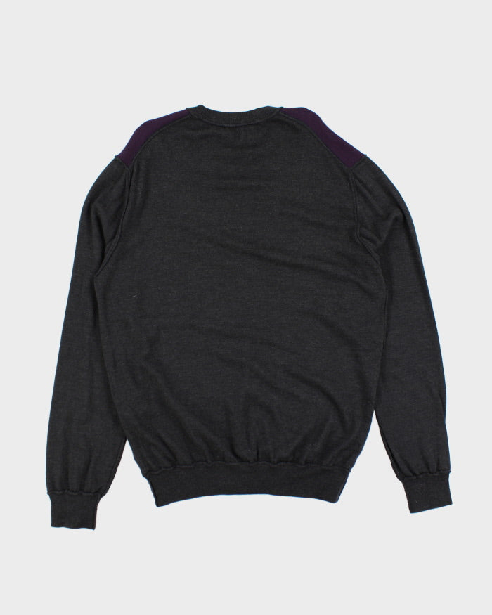 Vintage Y2K Dolce &amp; Gabbana Striped Knit Jumper - L