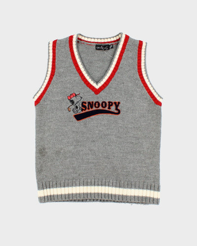 Vintage 90's Snoopy Golf Tank Knit - S