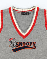Vintage 90's Snoopy Golf Tank Knit - S