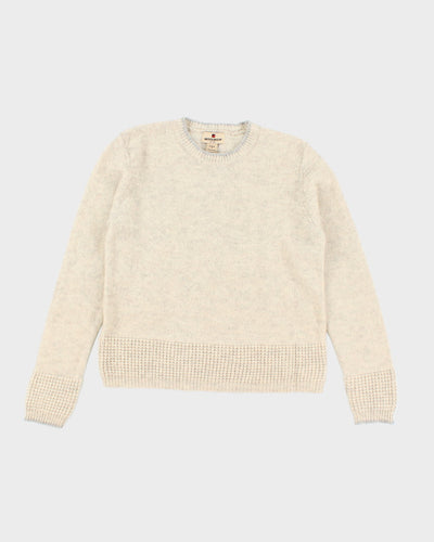 Vintage 2000's Women's Eddie Bauer Lightweight Wool Knit Jumper - S