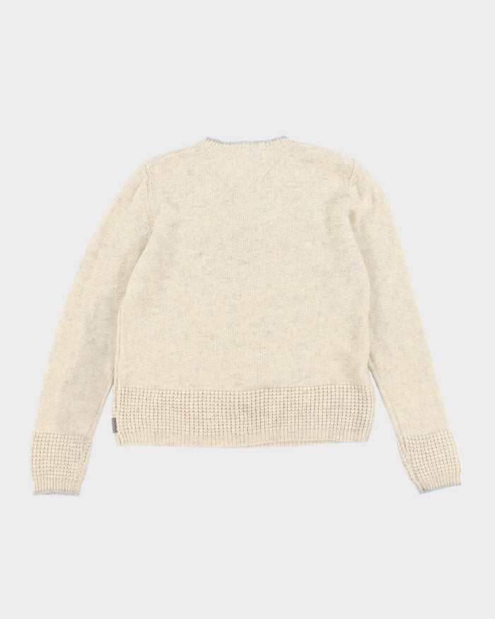 Vintage 2000's Women's Eddie Bauer Lightweight Wool Knit Jumper - S