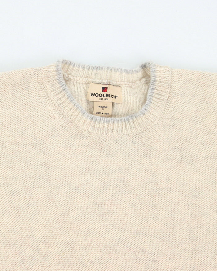 Vintage 2000's Women's Eddie Bauer Lightweight Wool Knit Jumper - S