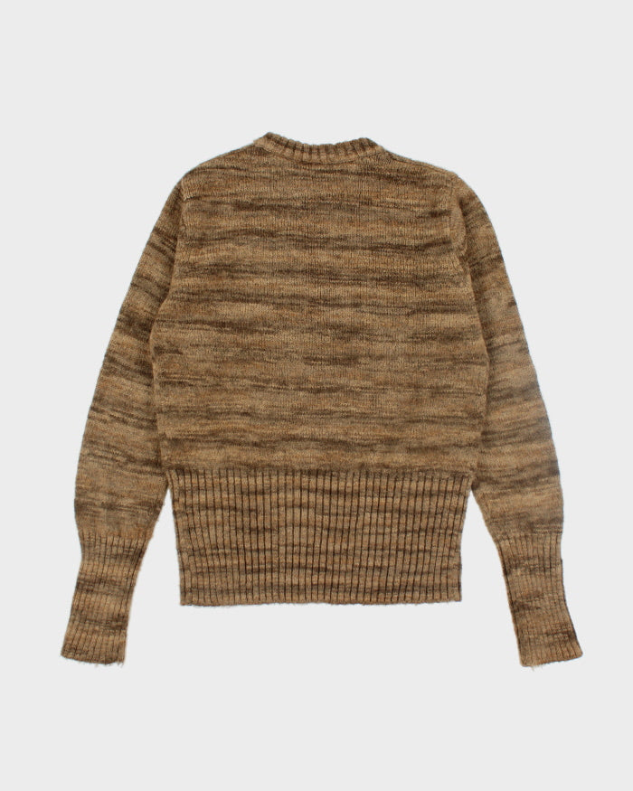 Vintage 2000's Women's Columbia Patterned Knit Jumper - XL