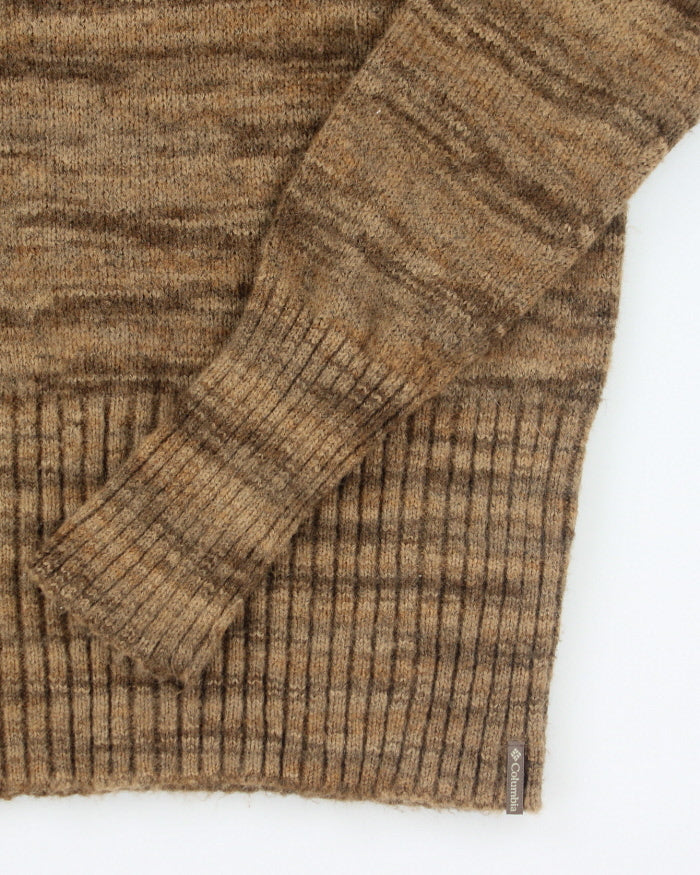 Vintage 2000's Women's Columbia Patterned Knit Jumper - XL