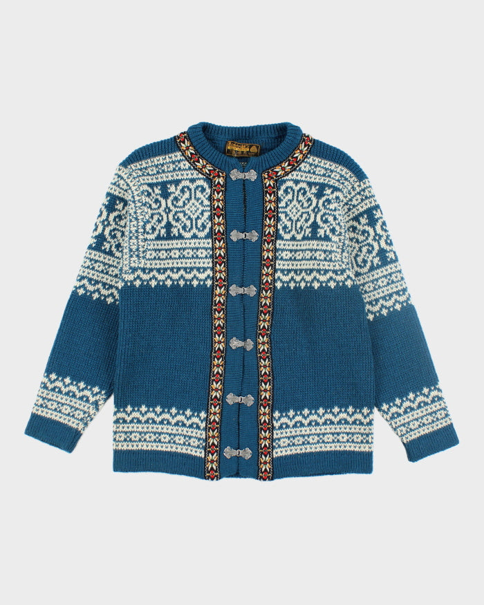 Vintage Nordstrikk Wool Knit Cardigan Sweater - S