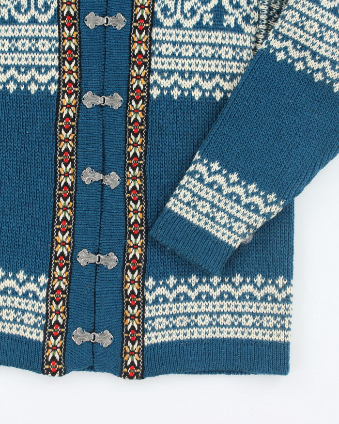 Vintage Nordstrikk Wool Knit Cardigan Sweater - S