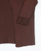 Vintage Smart Girl Lightweight Cardigan - M