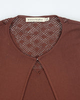 Vintage Y2K Bianca Nygard Lightweight Patterned Cardigan - S