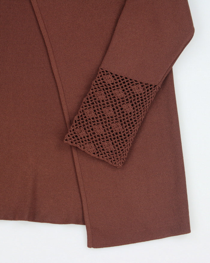 Vintage Y2K Bianca Nygard Lightweight Patterned Cardigan - S