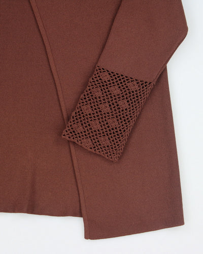 Vintage Y2K Bianca Nygard Lightweight Patterned Cardigan - S