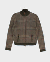 Vintage Ralph Lauren Zip-up Knit Jumper - M