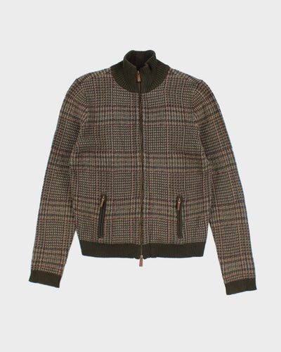 Vintage Ralph Lauren Zip-up Knit Jumper - M